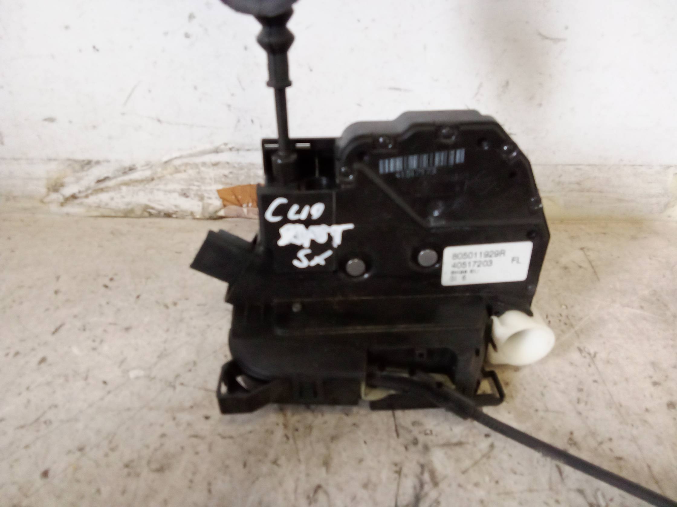 Serratura porta ant. sx.