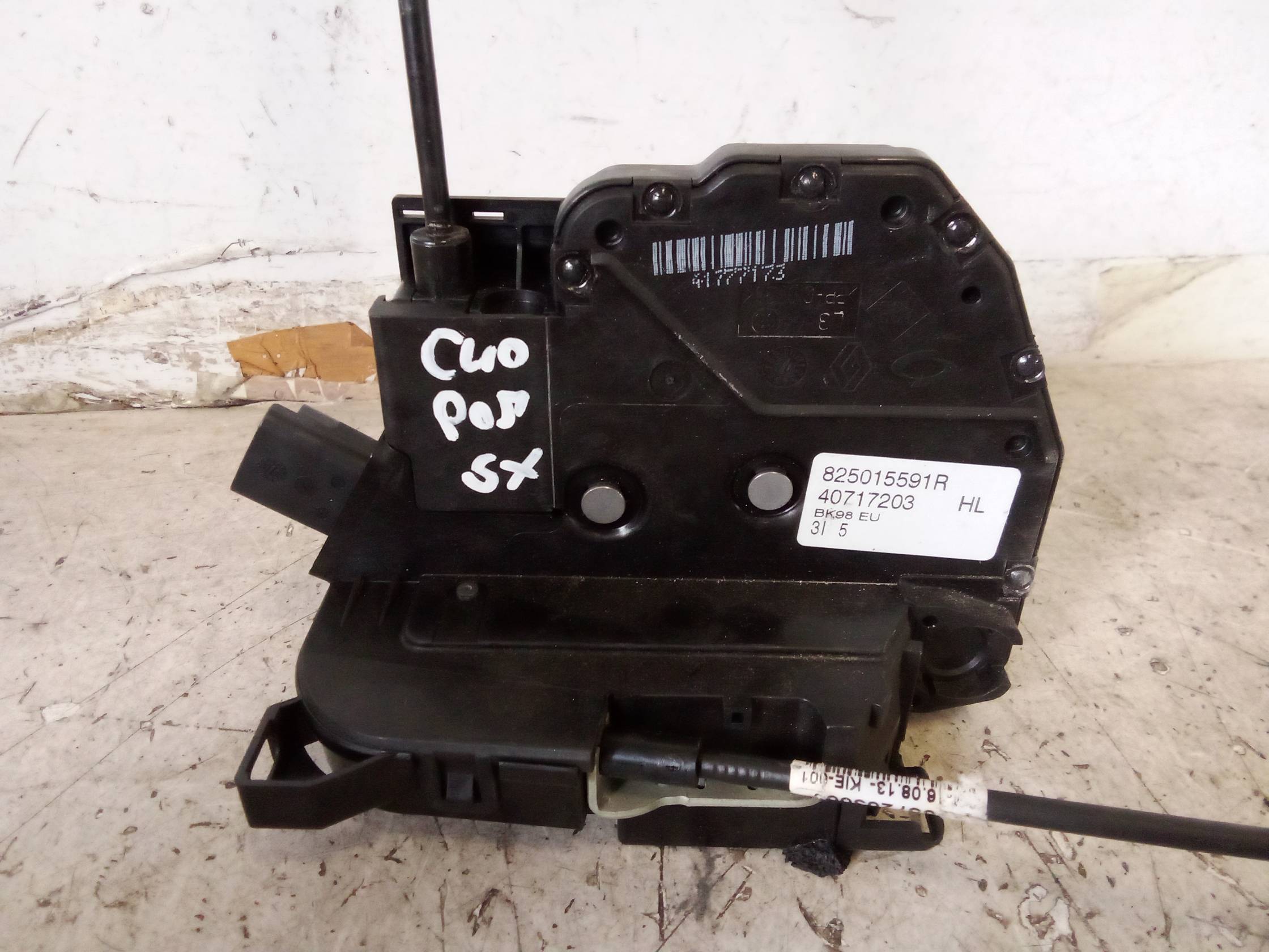 Serratura porta post. sx.