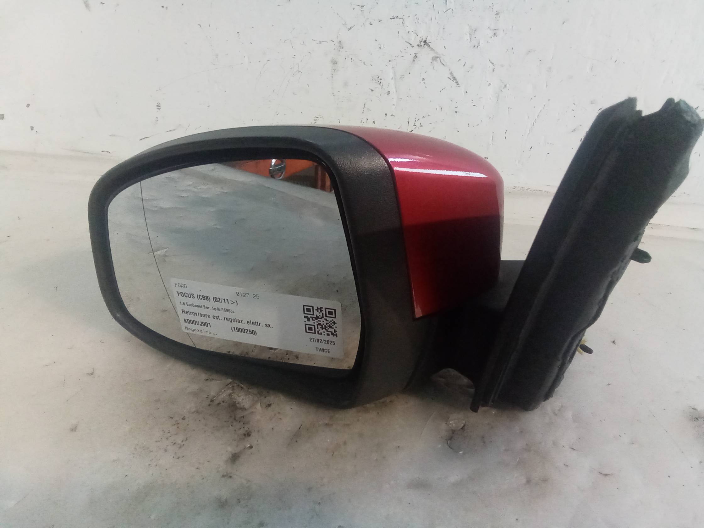 Retrovisore est. regolaz. elettr. sx.