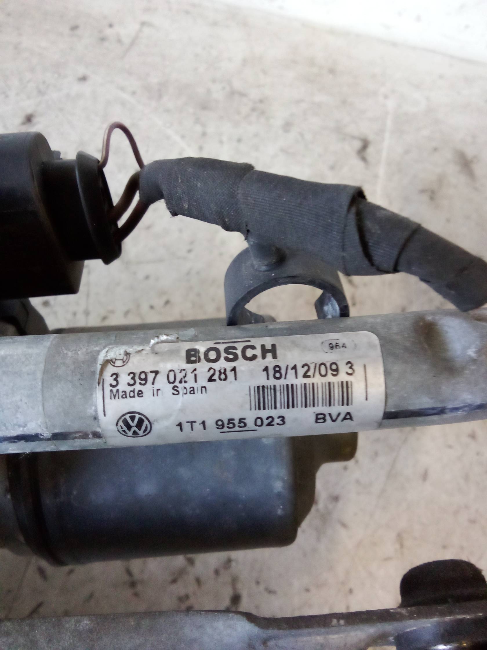 Meccanismo tergiparabrezza