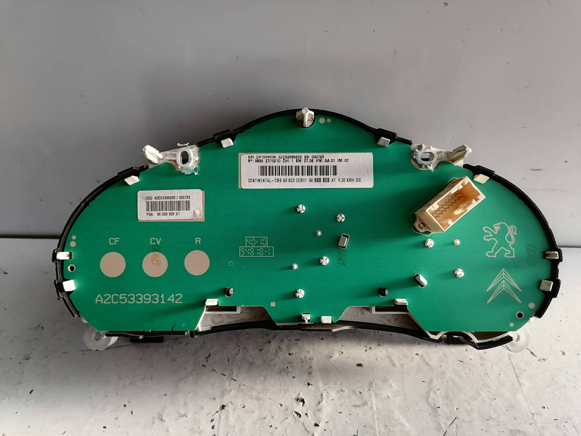 Trasparente contachilometri