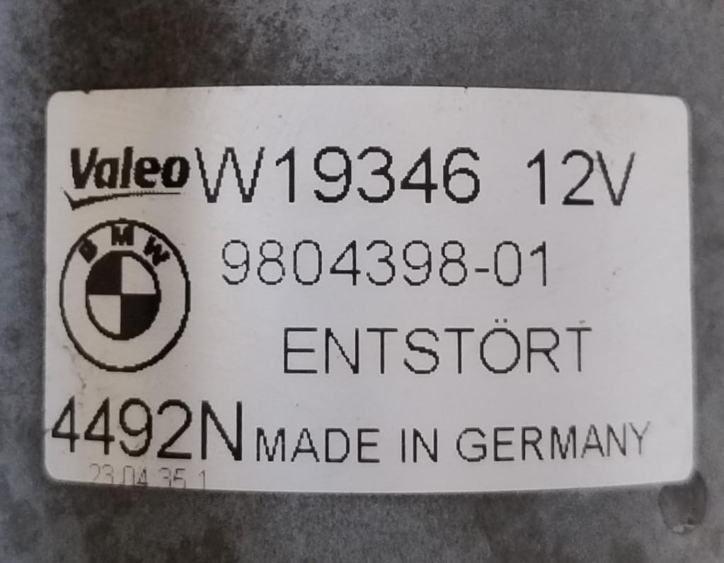 Motorino tergicristalli