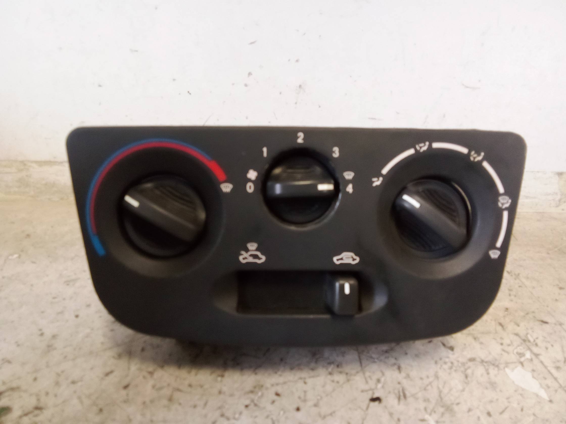 Blocco comando climatizzazione