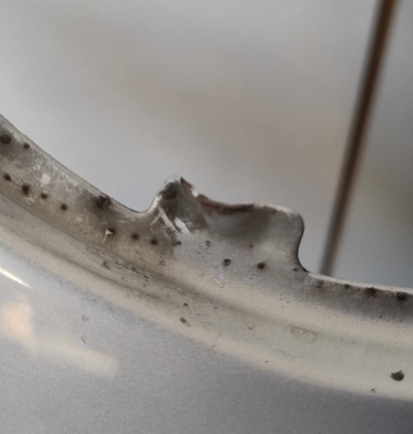 Parafango ant. sx.