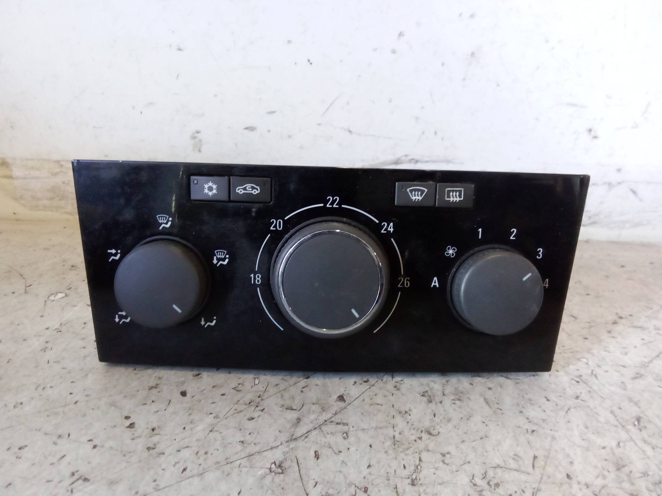 Blocco comando climatizzazione