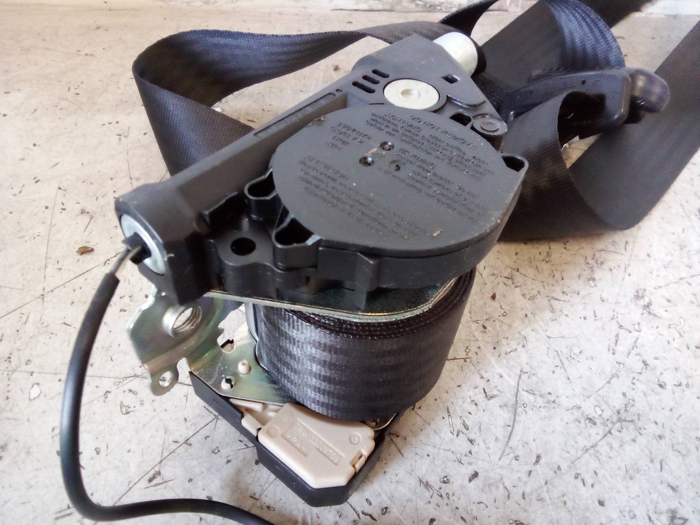 Cintura di sicurezza ant. dx.