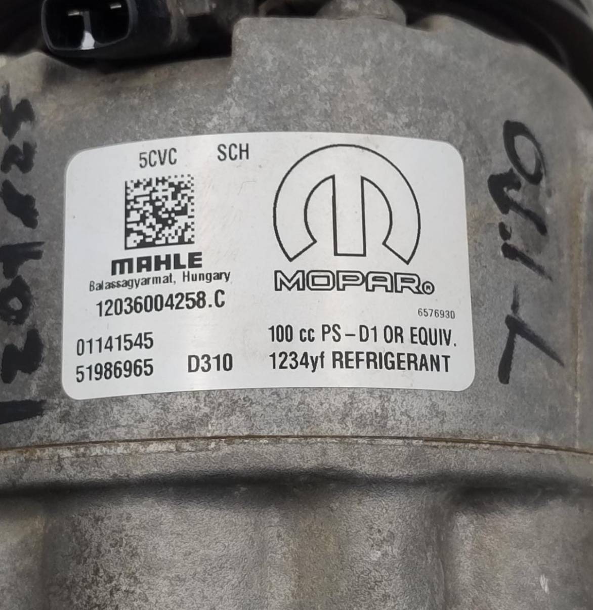 Compressore aria condizionata