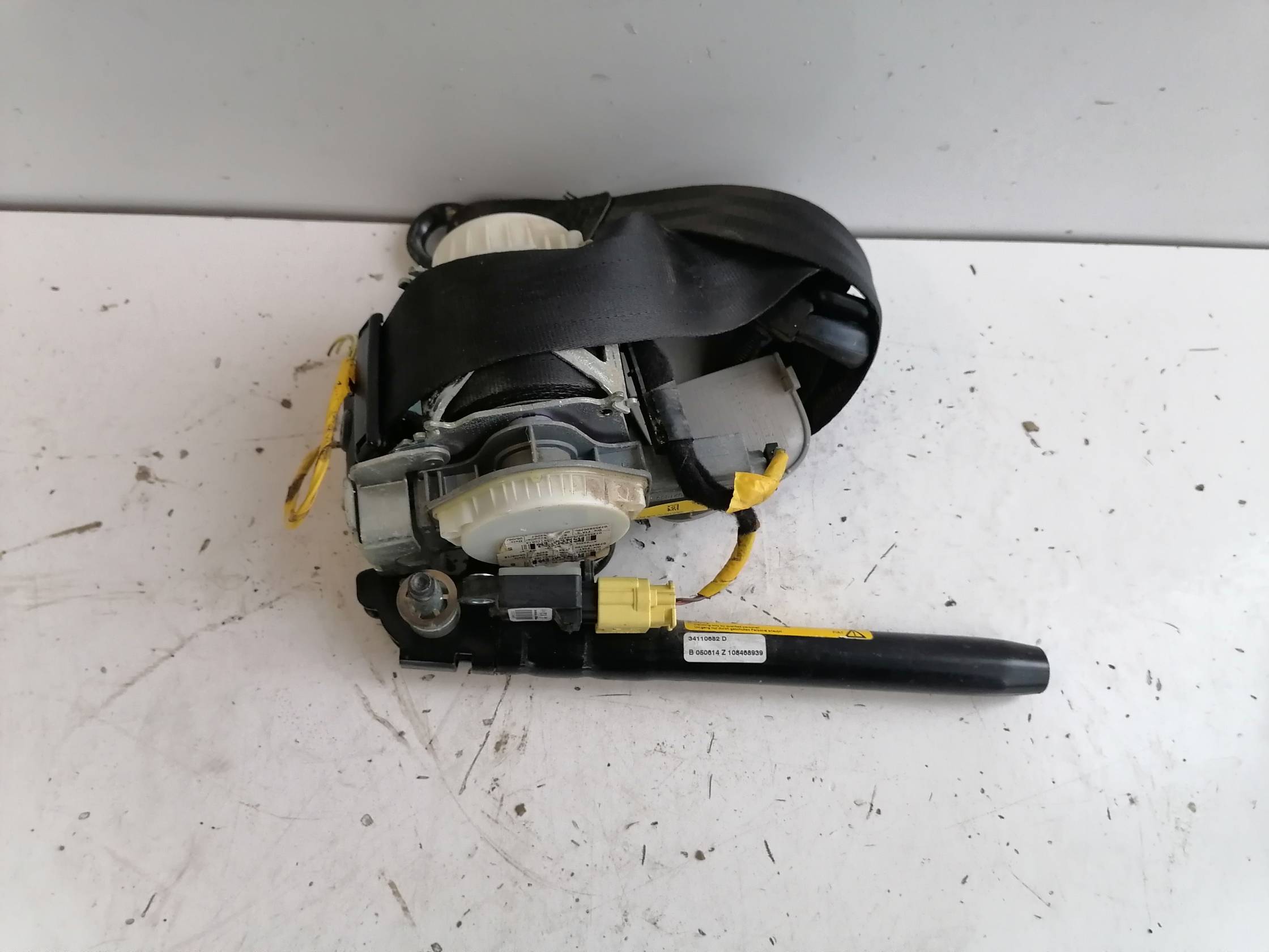 Cintura di sicurezza ant. sx.