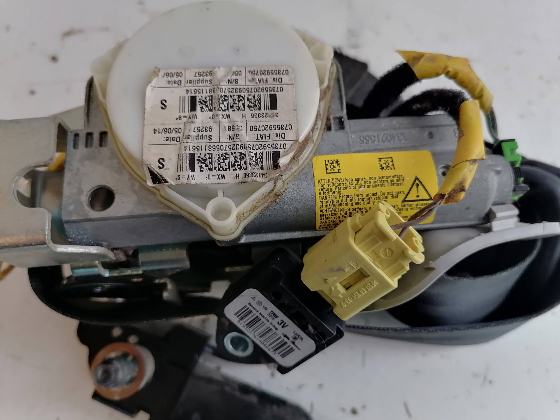 Cintura di sicurezza ant. sx.