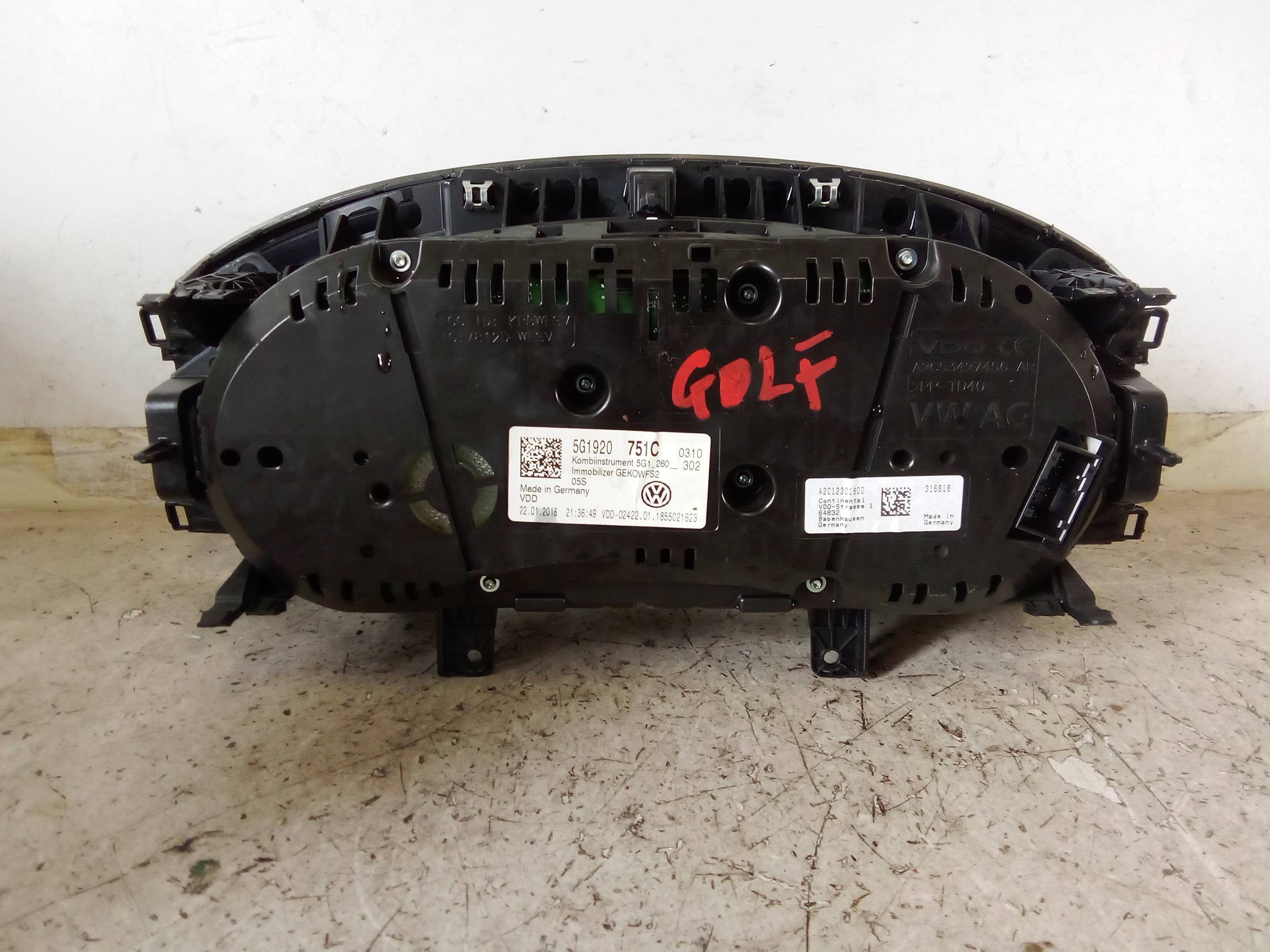 Quadro strumenti compl.