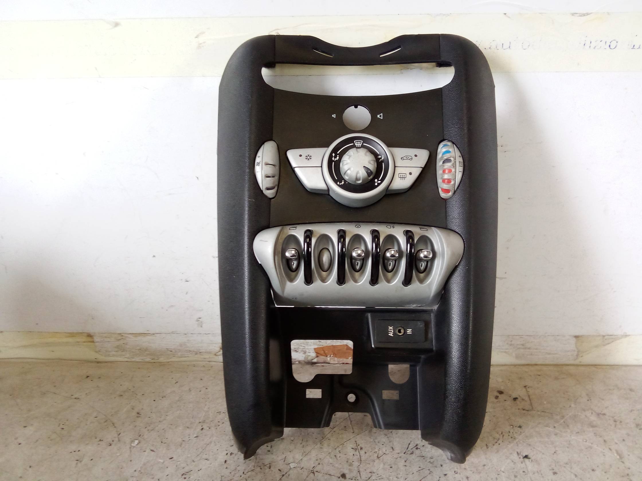 Blocco comando climatizzazione