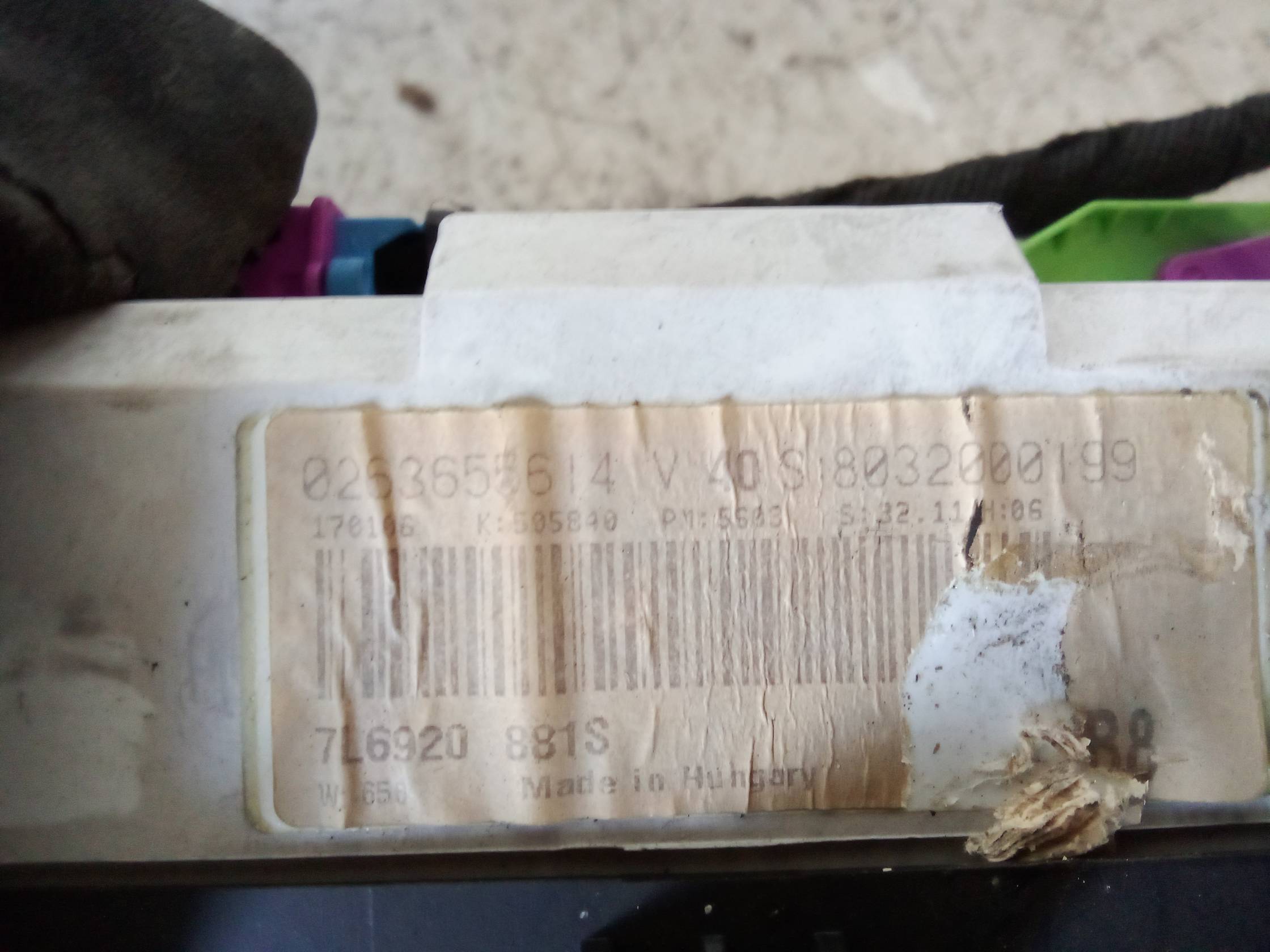 Quadro portastrumenti