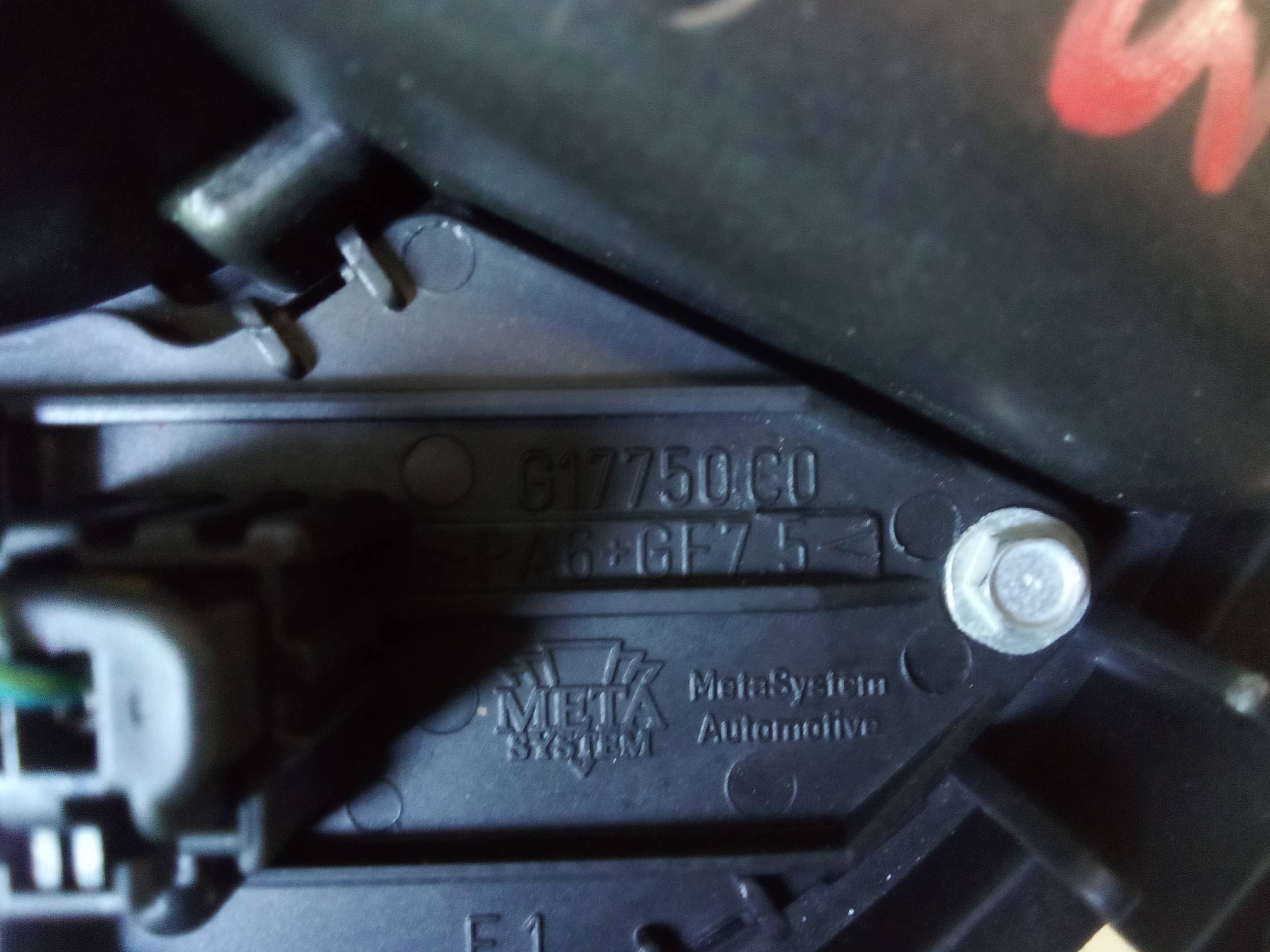 Motorino ventilazione abitacolo