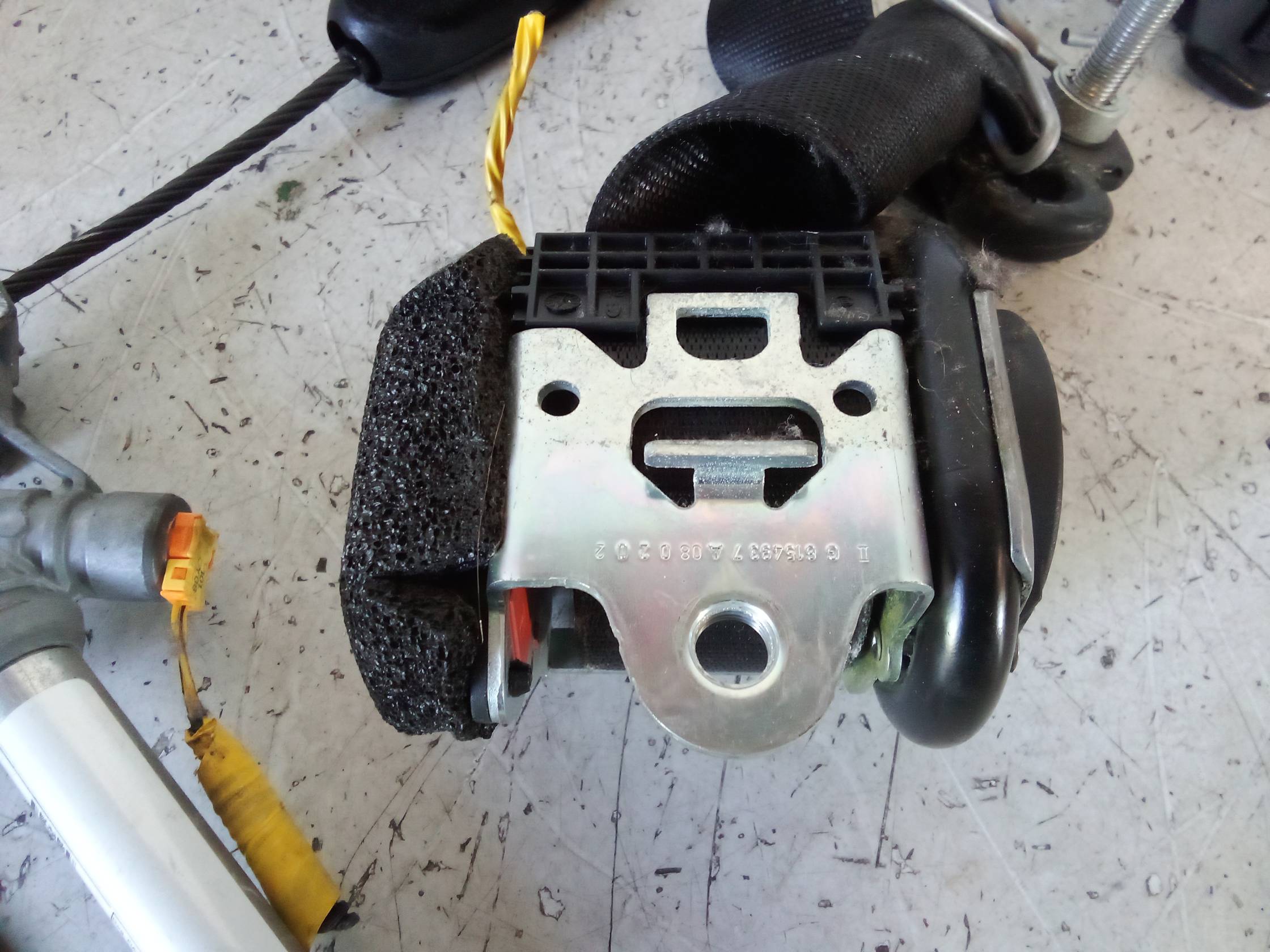 Cintura di sicurezza ant. dx.