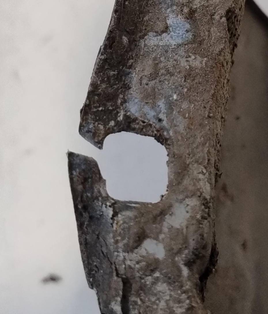 Parafango ant. sx.