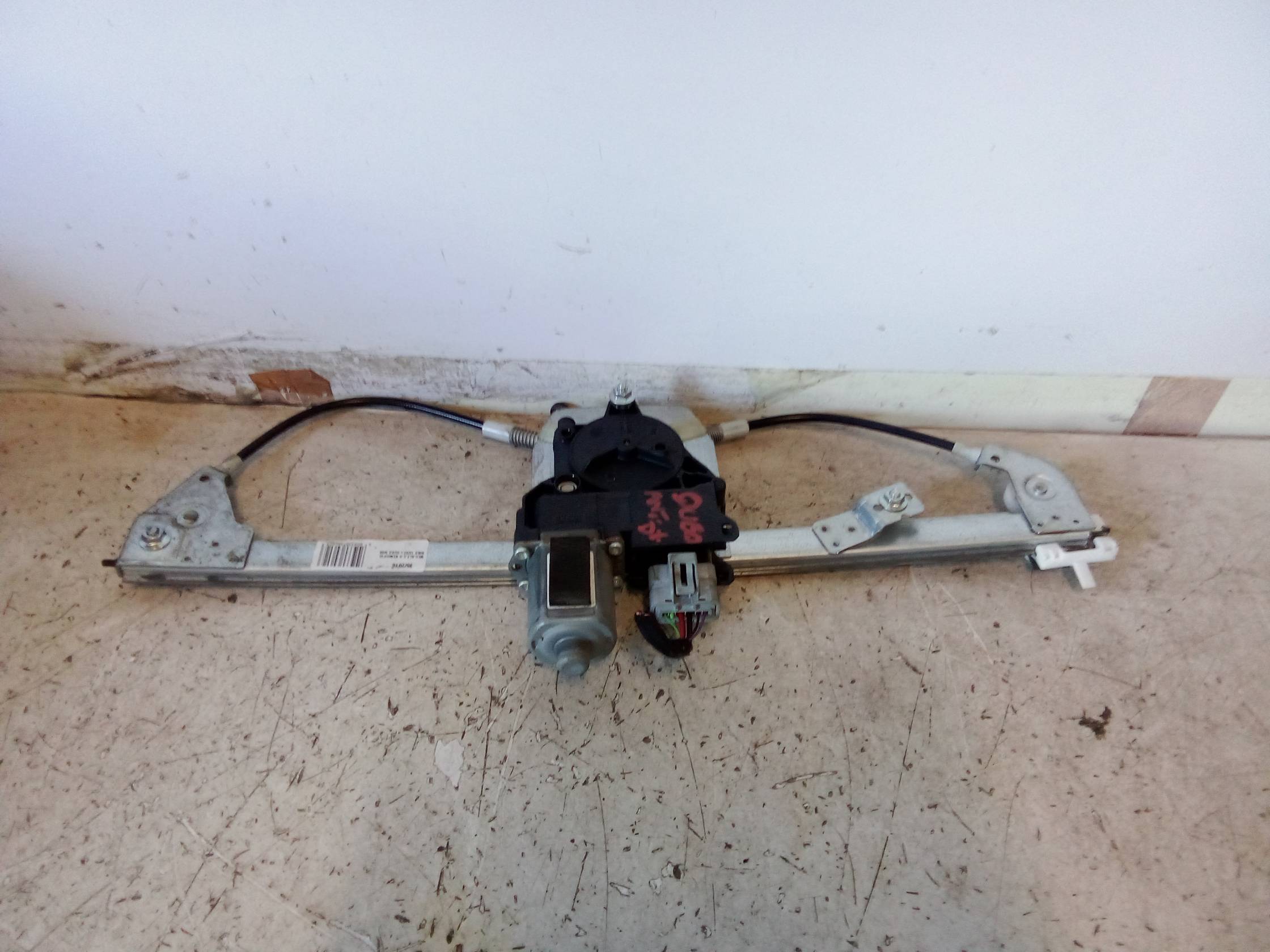 Alzacristallo elettr. porta ant. dx.