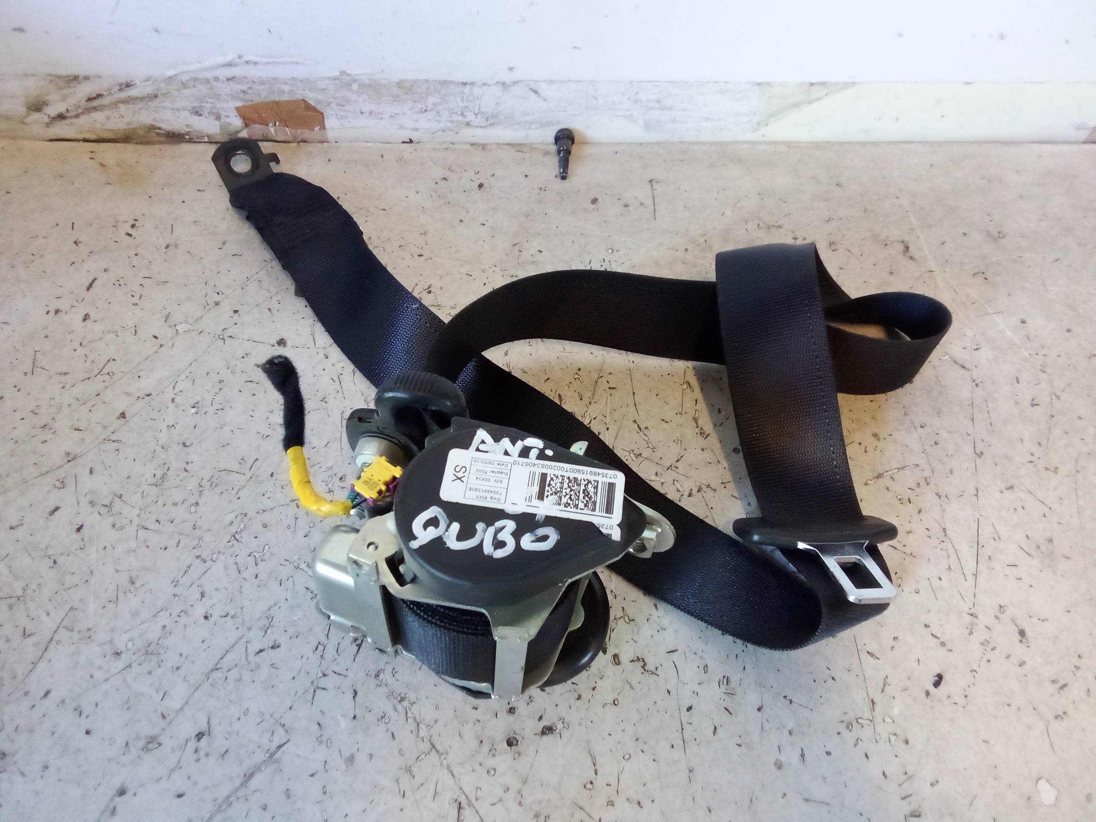 Cintura di sicurezza ant. sx.