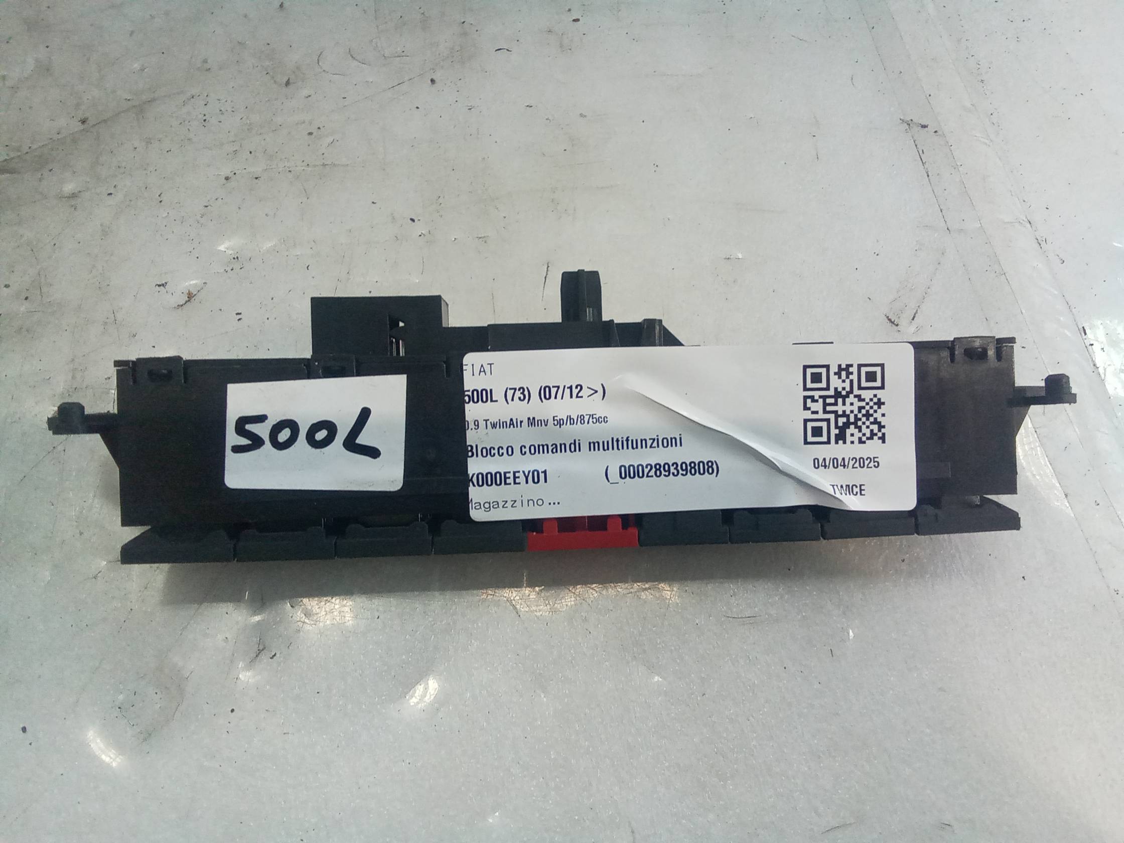 Blocco comandi multifunzioni