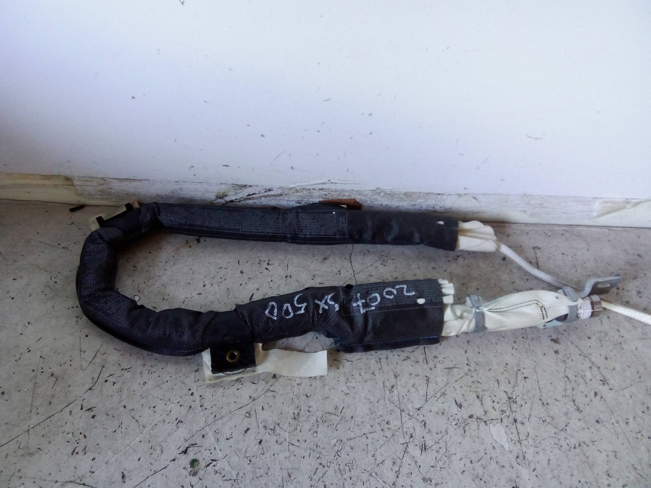 Dispositivo airbag a tendina sx.