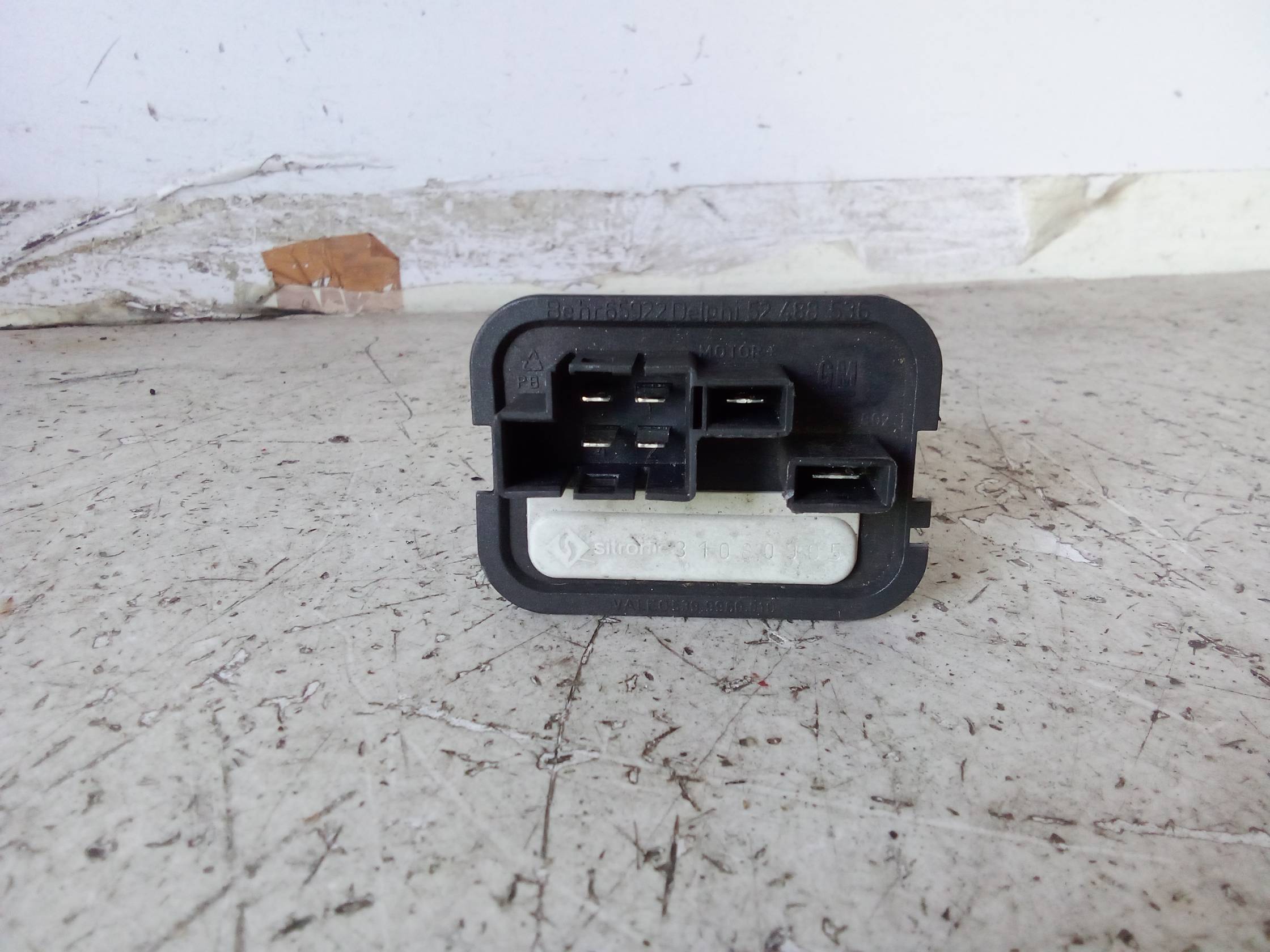 Resistenza motorino ventilazione abitacolo