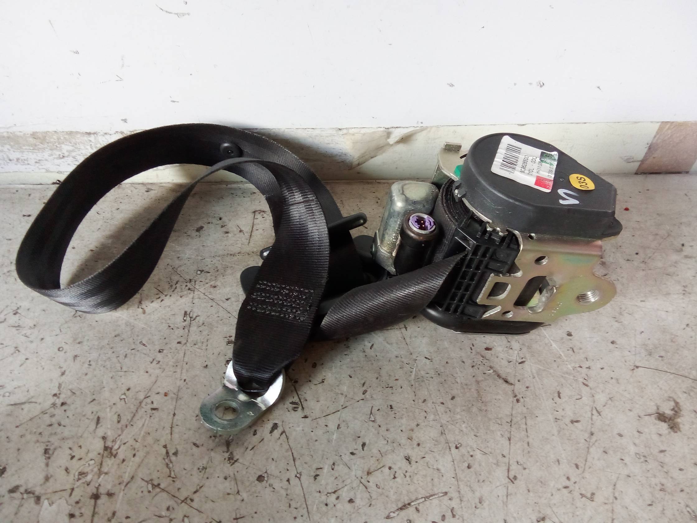 Cintura di sicurezza ant. sx.