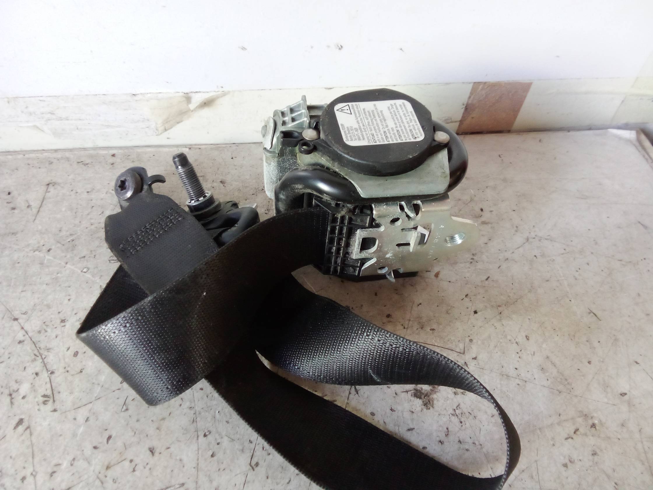 Cintura di sicurezza ant. sx.