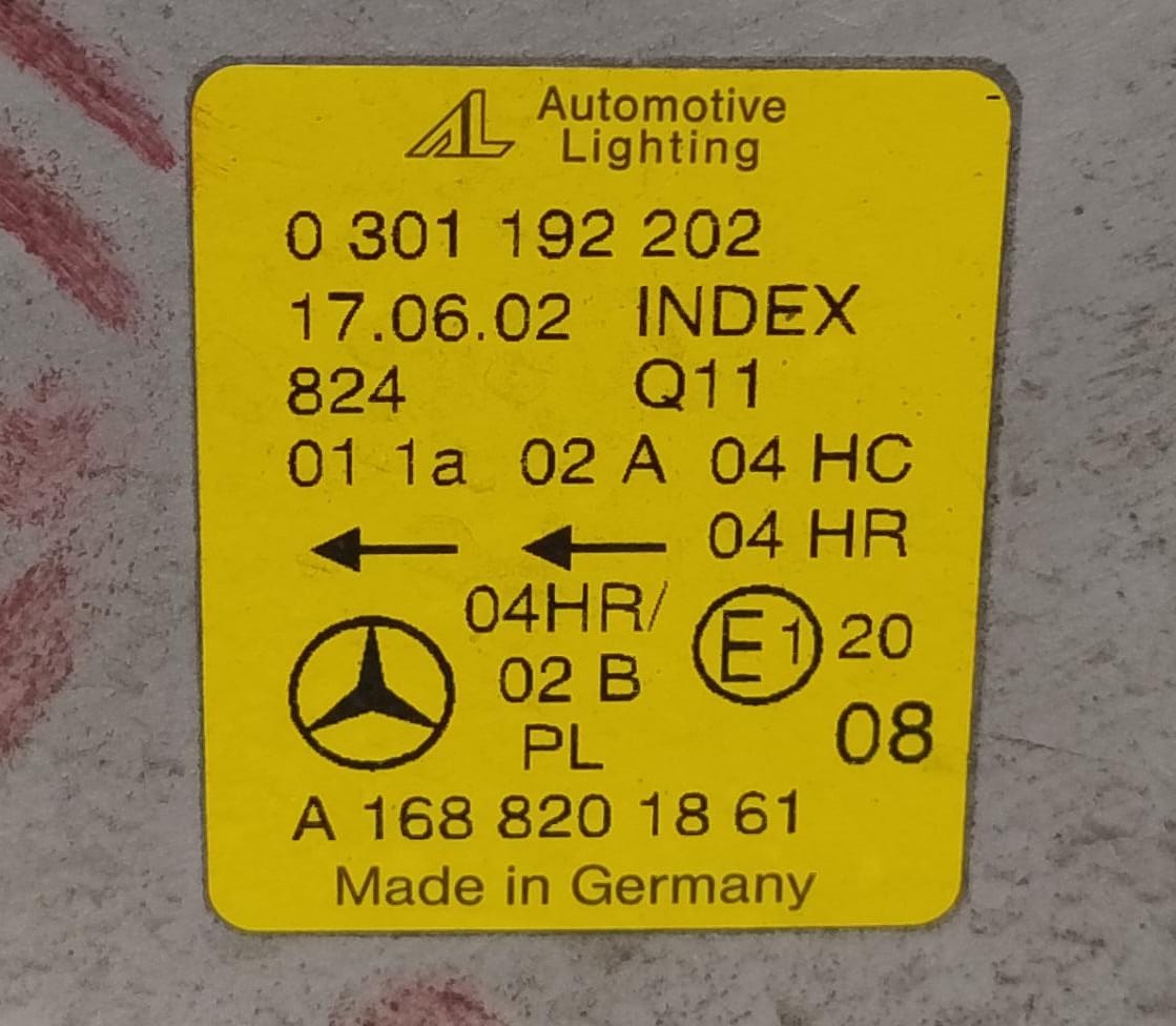 Fanale anteriore destro