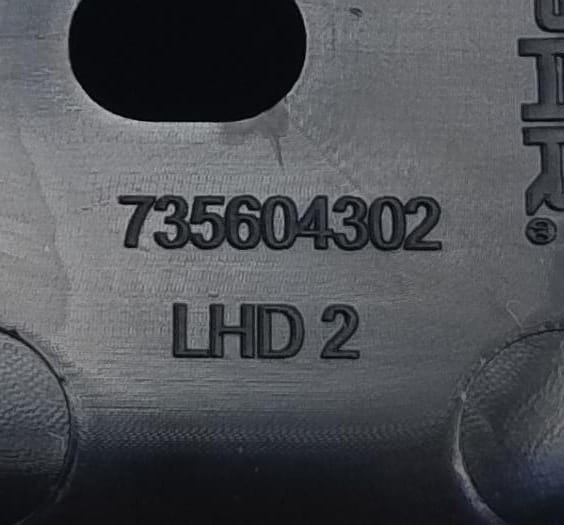 Blocco comando alzacristalli sx