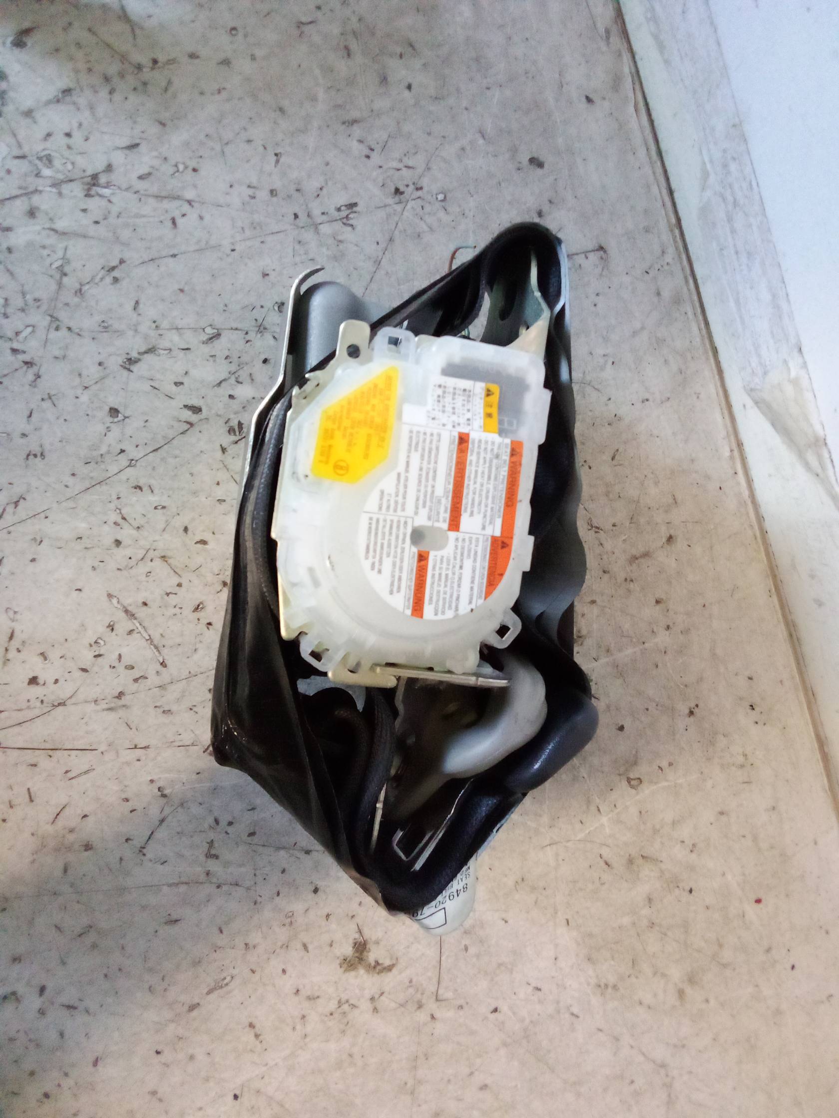 Cintura di sicurezza ant. sx.