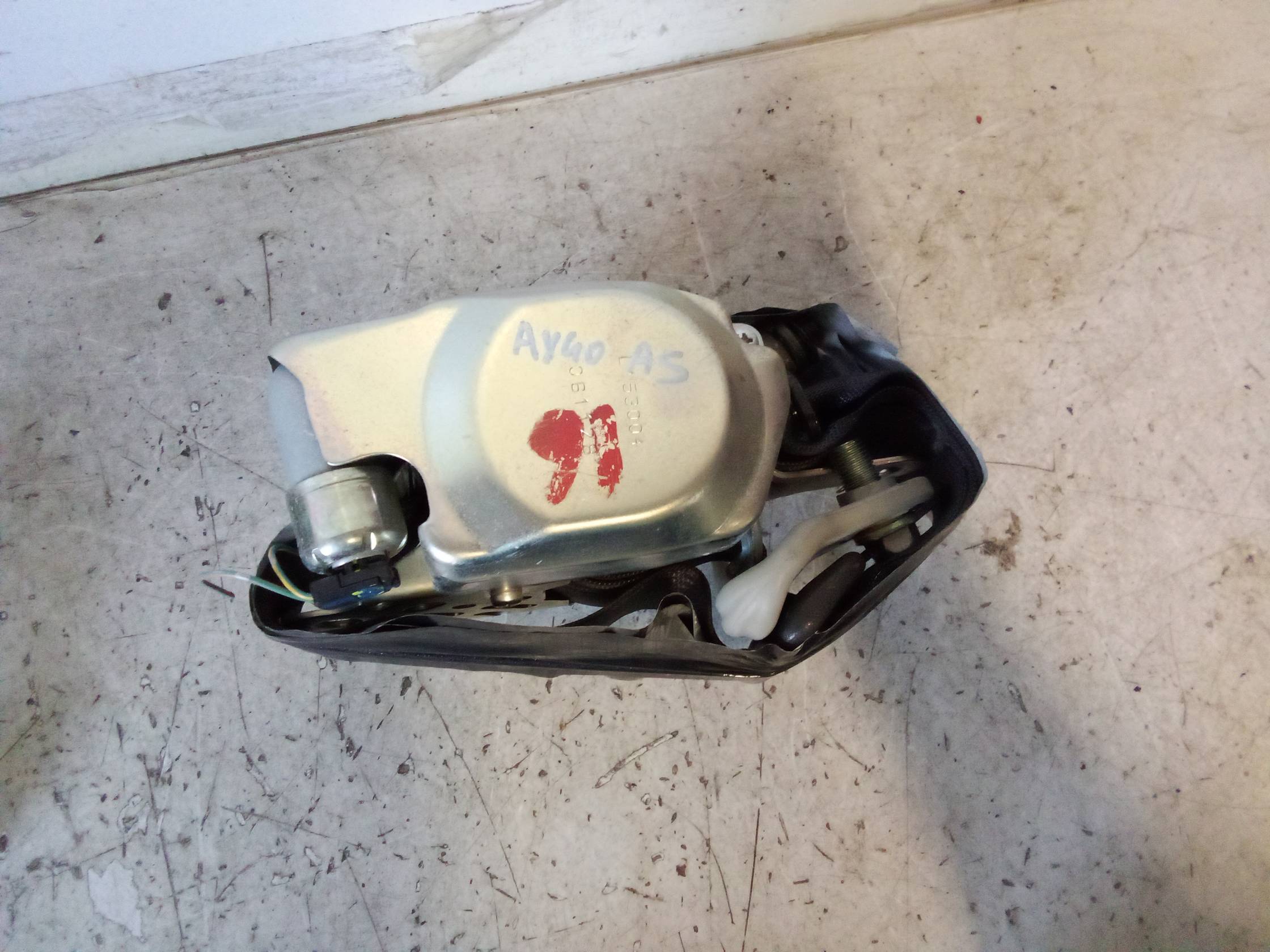 Cintura di sicurezza ant. sx.