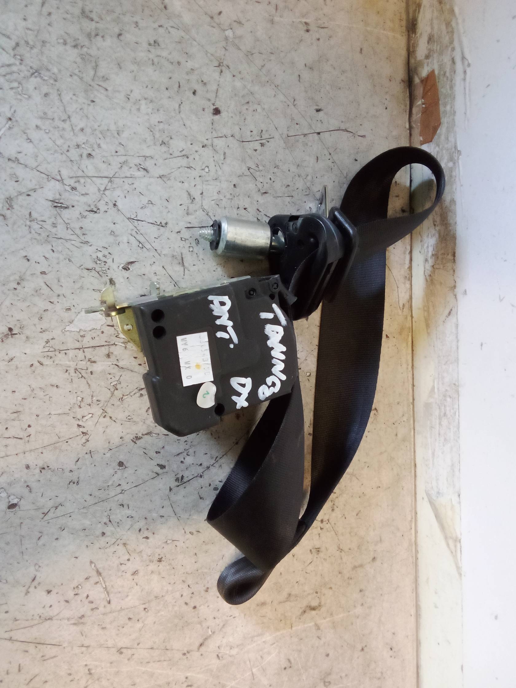 Cintura di sicurezza ant. dx.