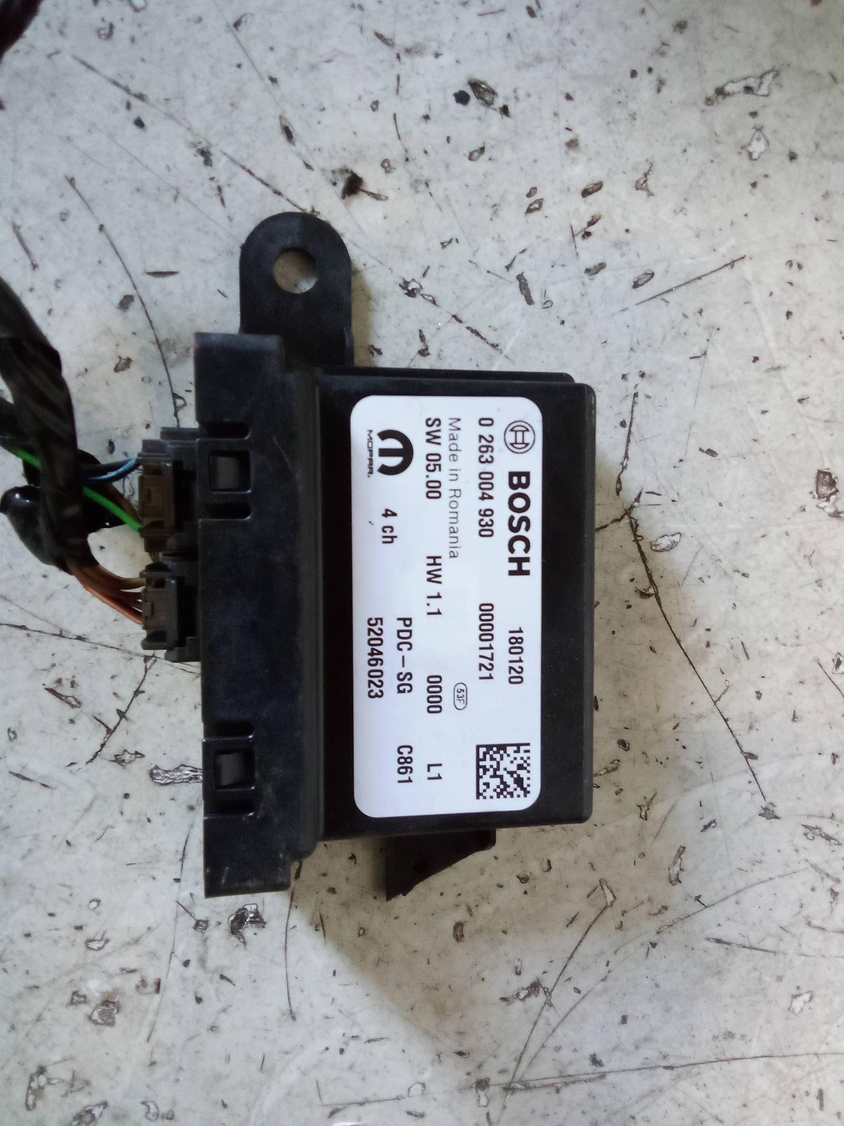 Centralina sensori parcheggio