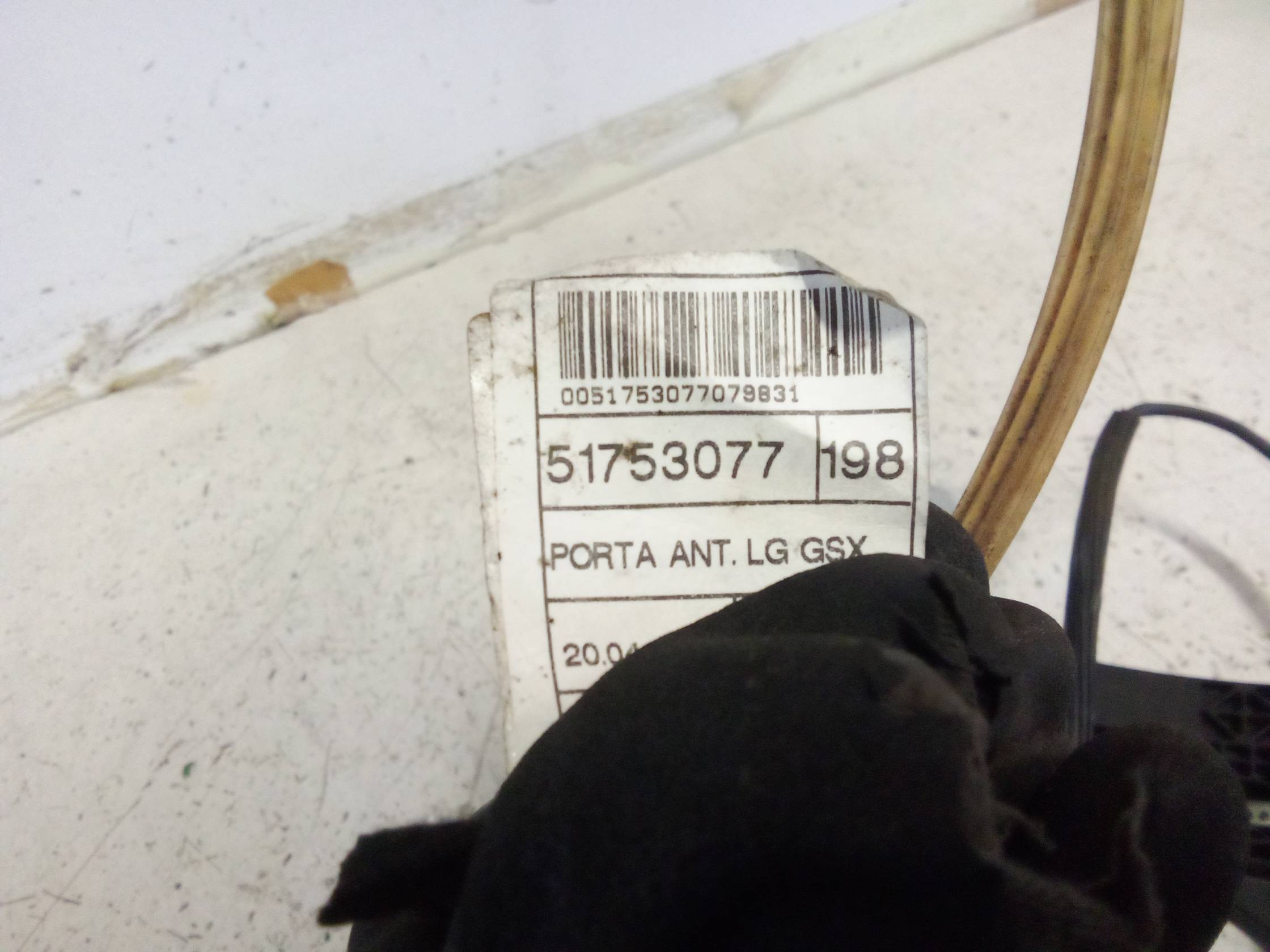 Serratura porta ant. sx.