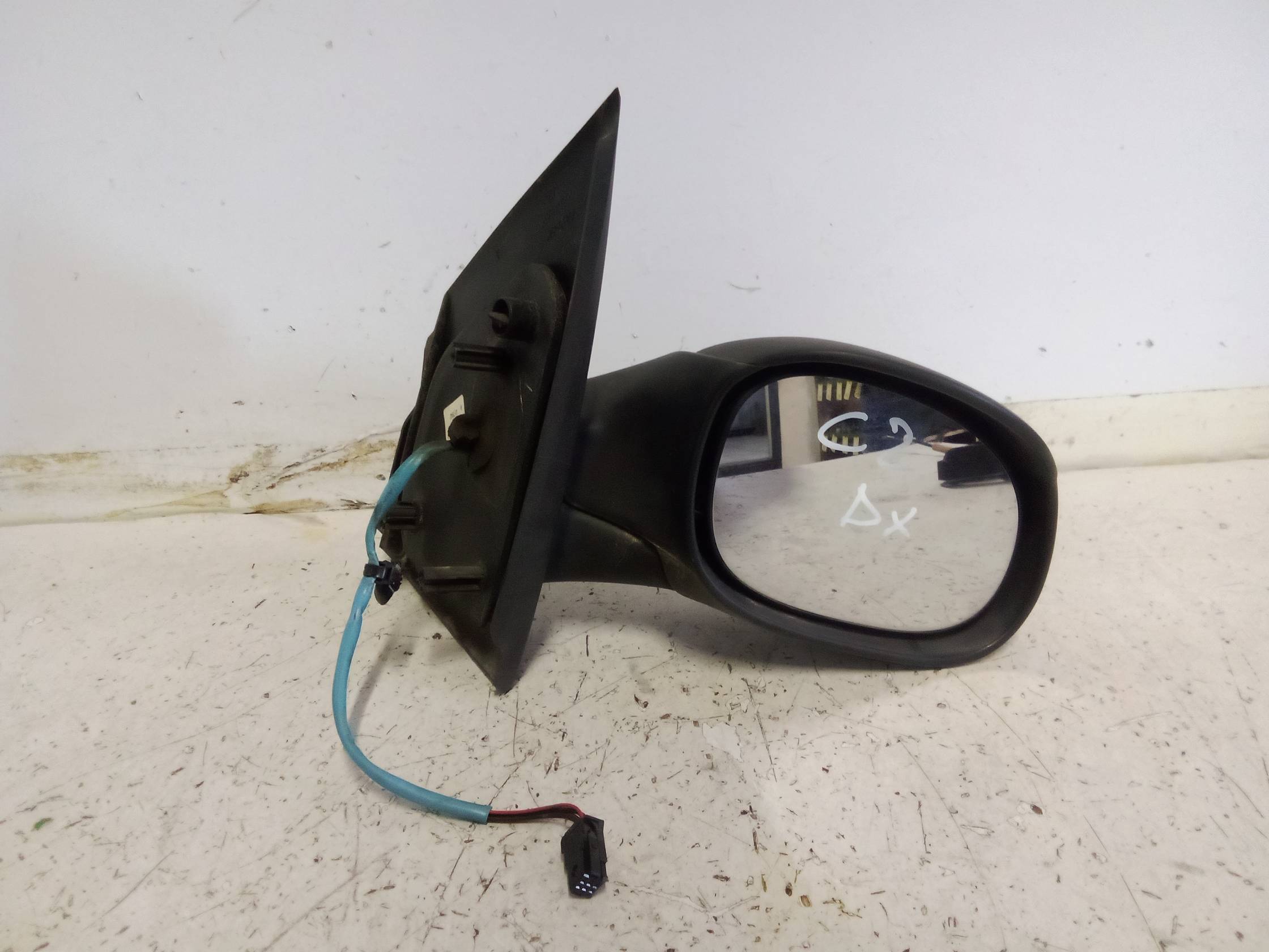 Retrovisore est. regolaz. elettr. dx.