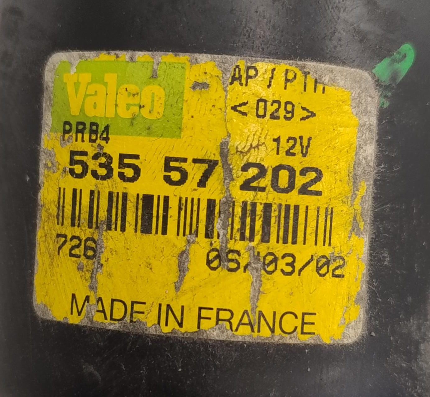 Motorino tergicristalli