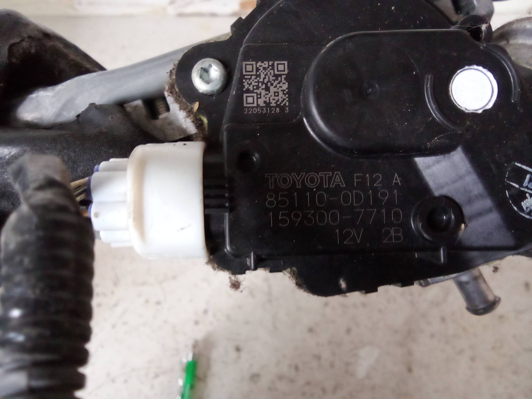 Meccanismo tergiparabrezza