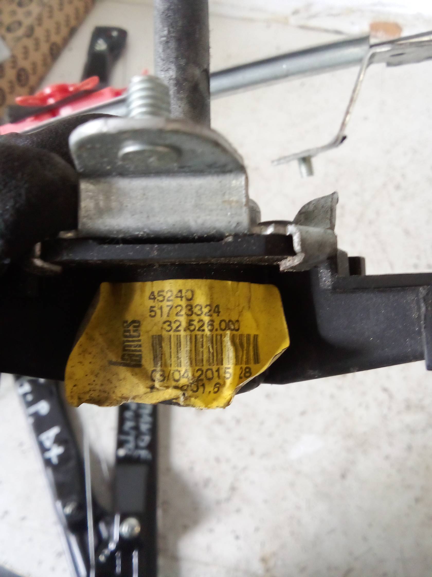 Alzacristallo porta post. sx.