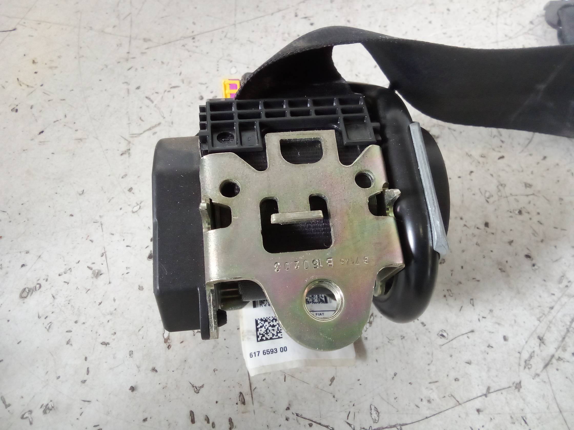 Cintura di sicurezza ant. dx.