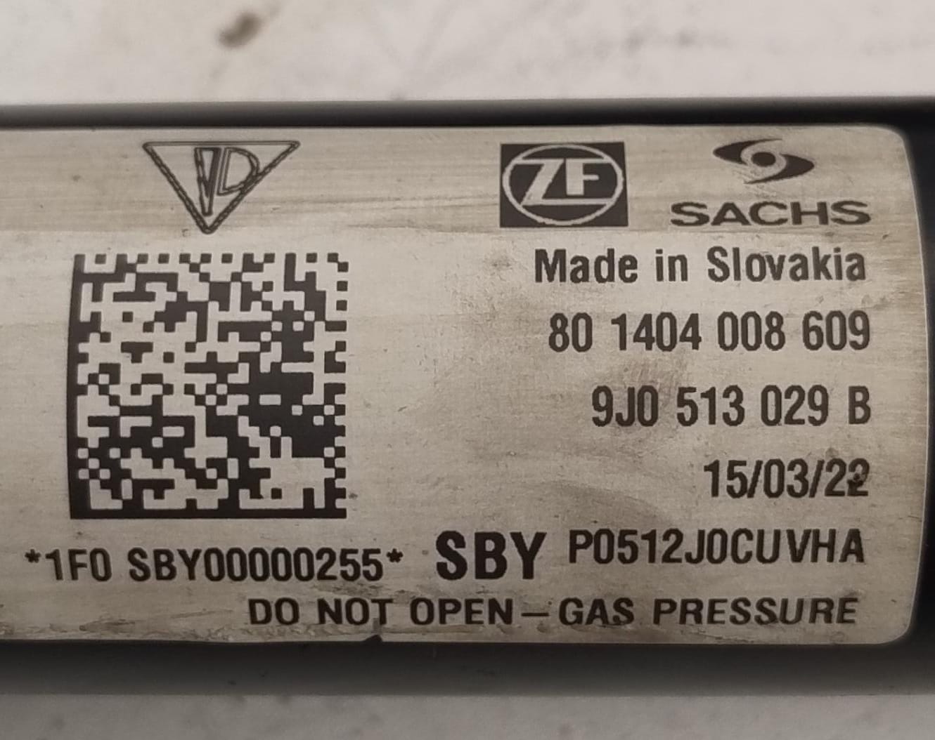 Ammortizzatore post. sx.