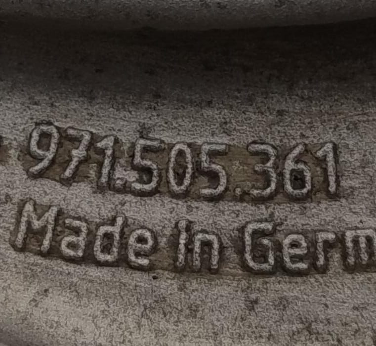 Braccio oscillante sosp. post. sx.