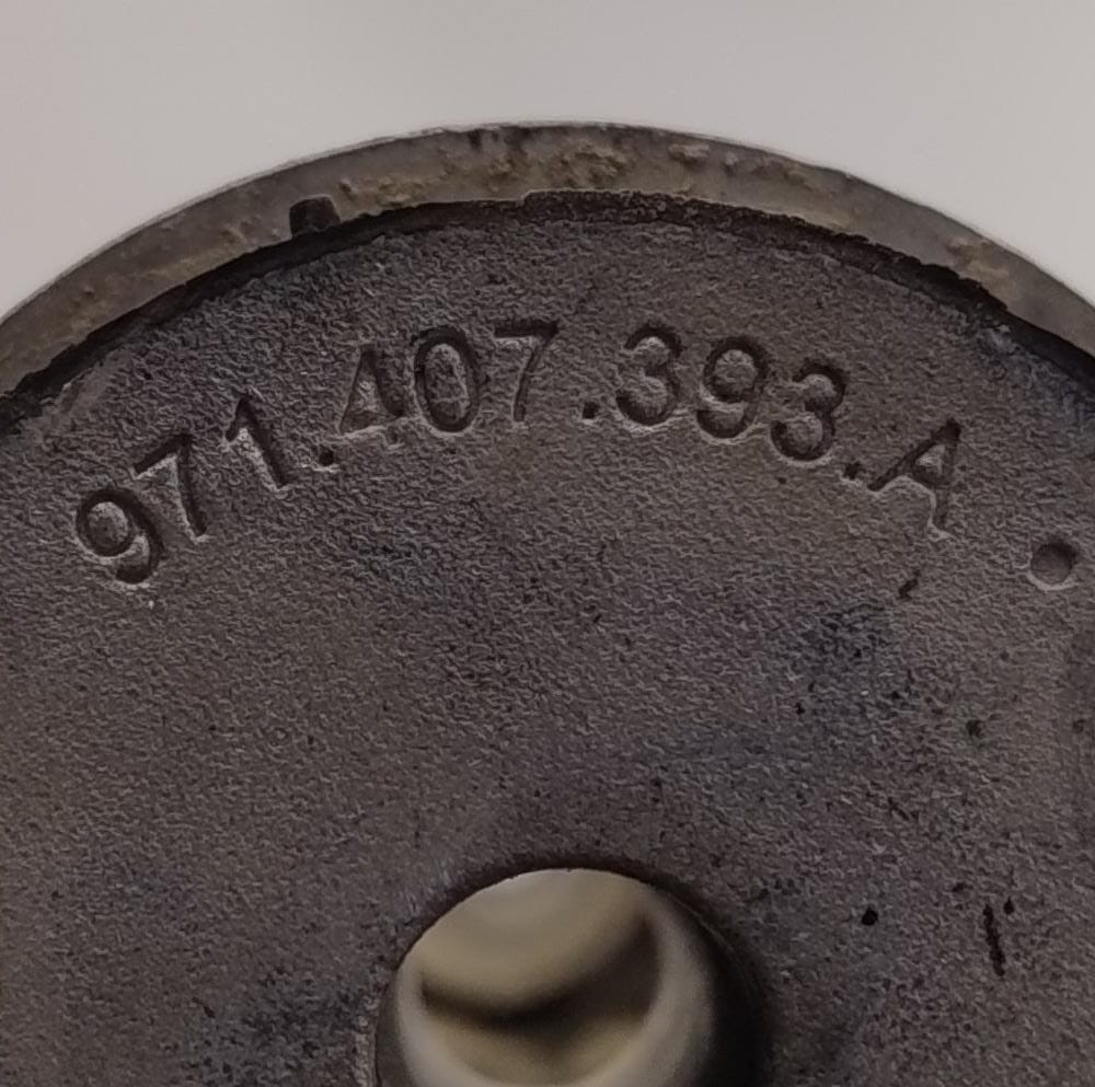 Braccio oscillante sosp. post. sx.