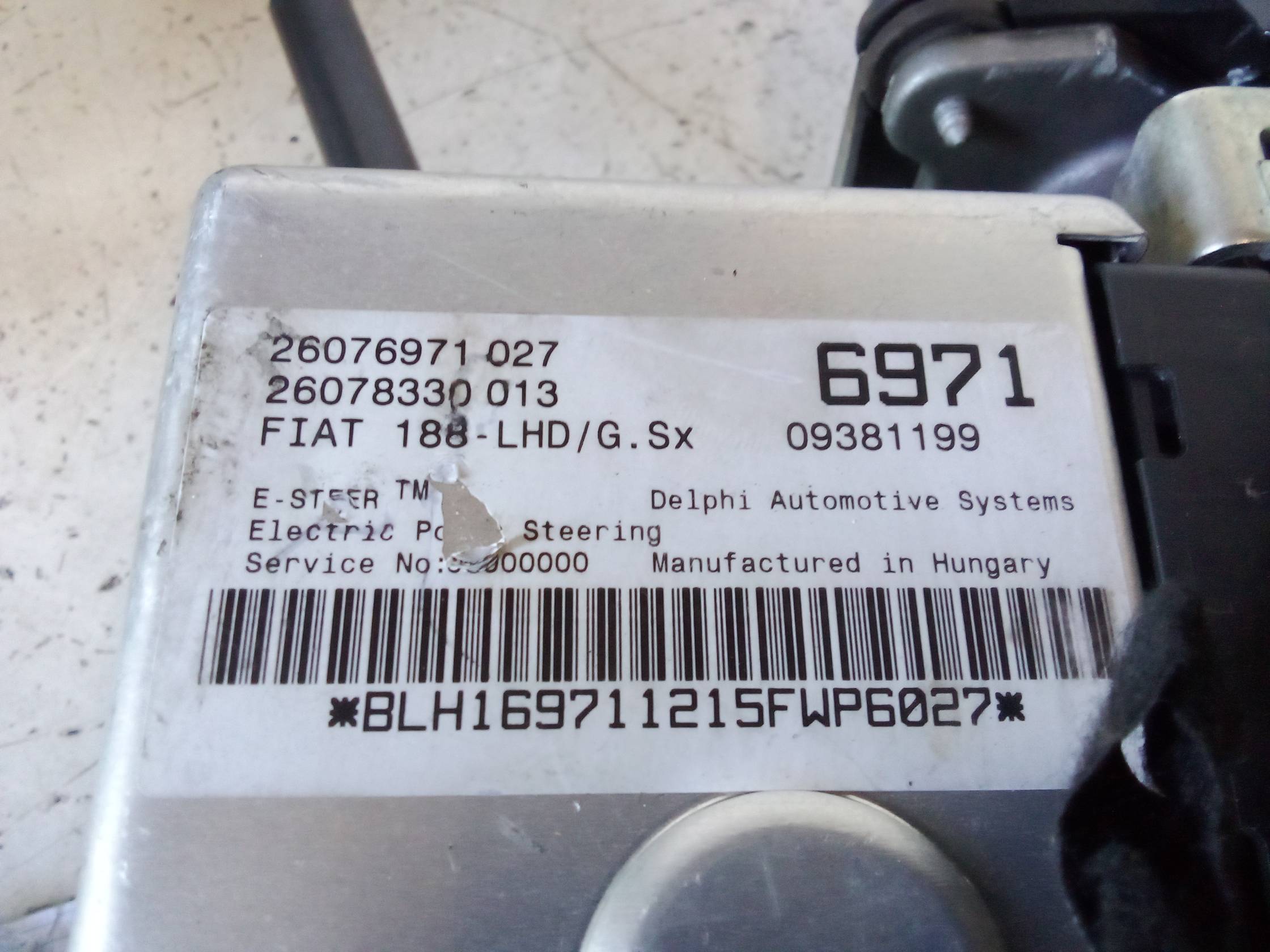 Servosterzo elettronico