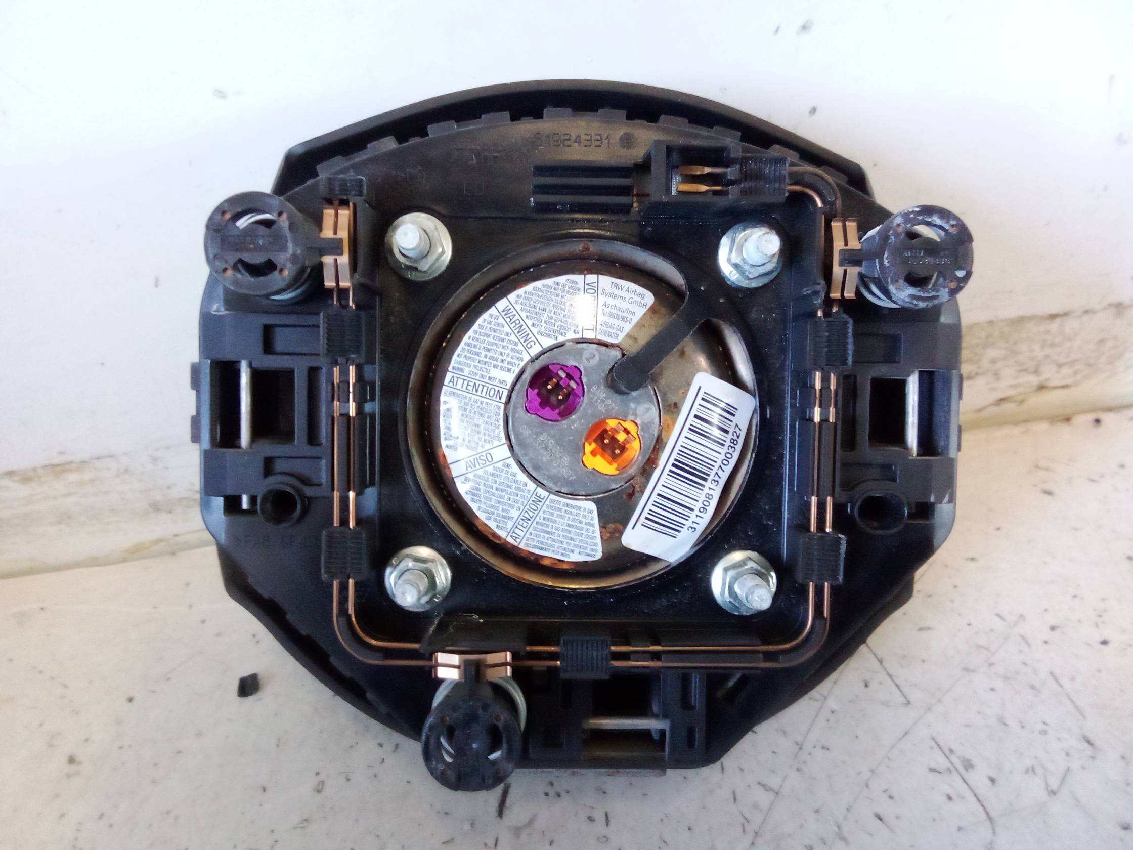 Dispositivo airbag lato guida