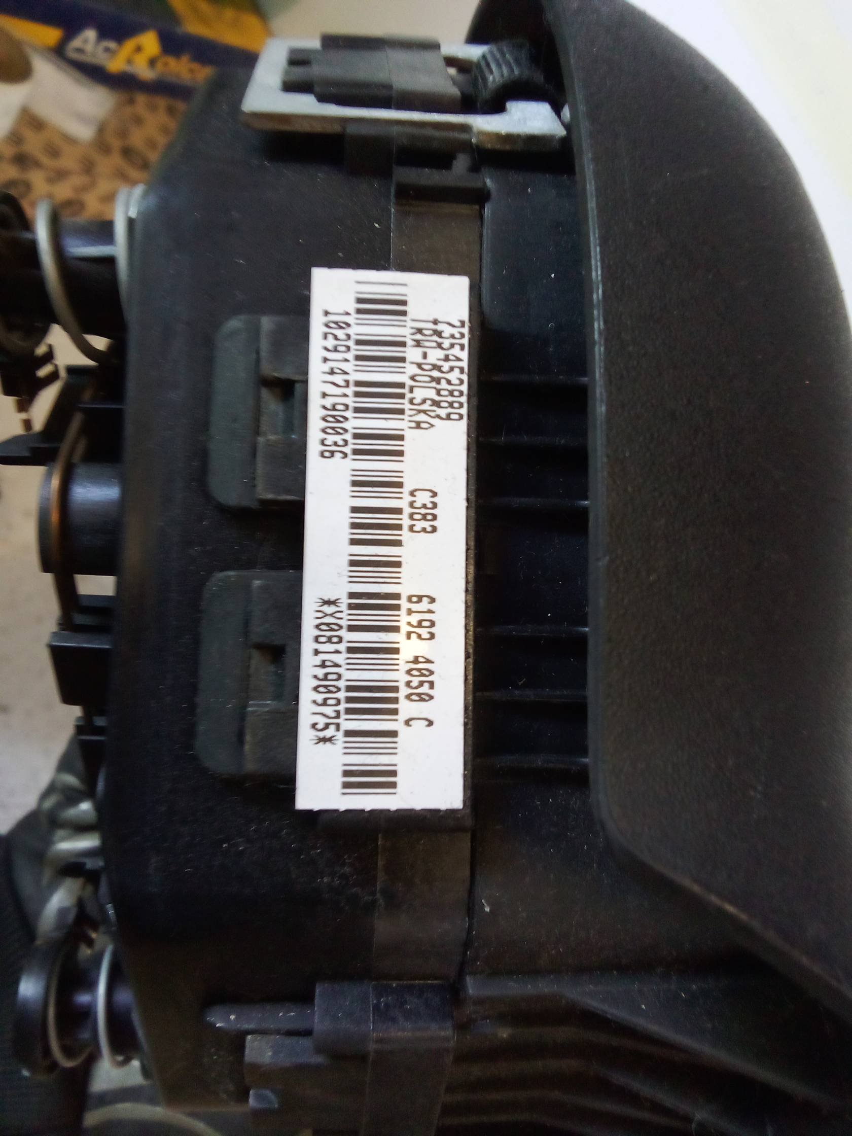 Dispositivo airbag lato guida