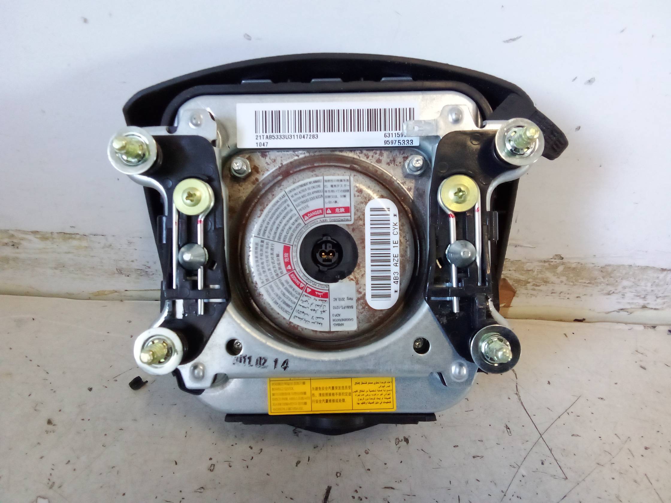 Dispositivo airbag lato guida