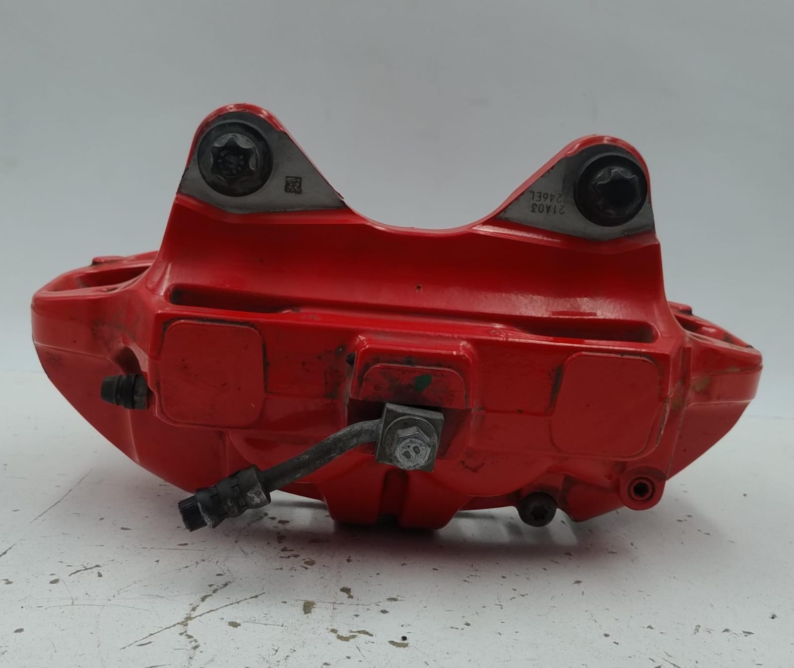 Pinza freno anteriore sx.