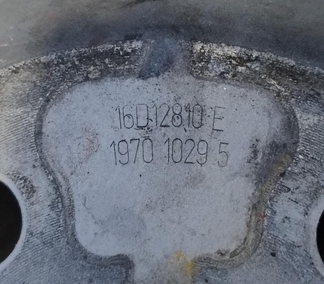 Disco freno ant. sx.