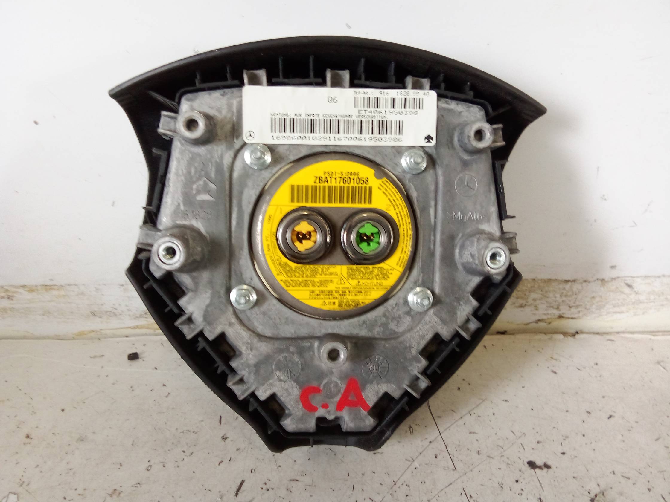 Dispositivo airbag lato guida