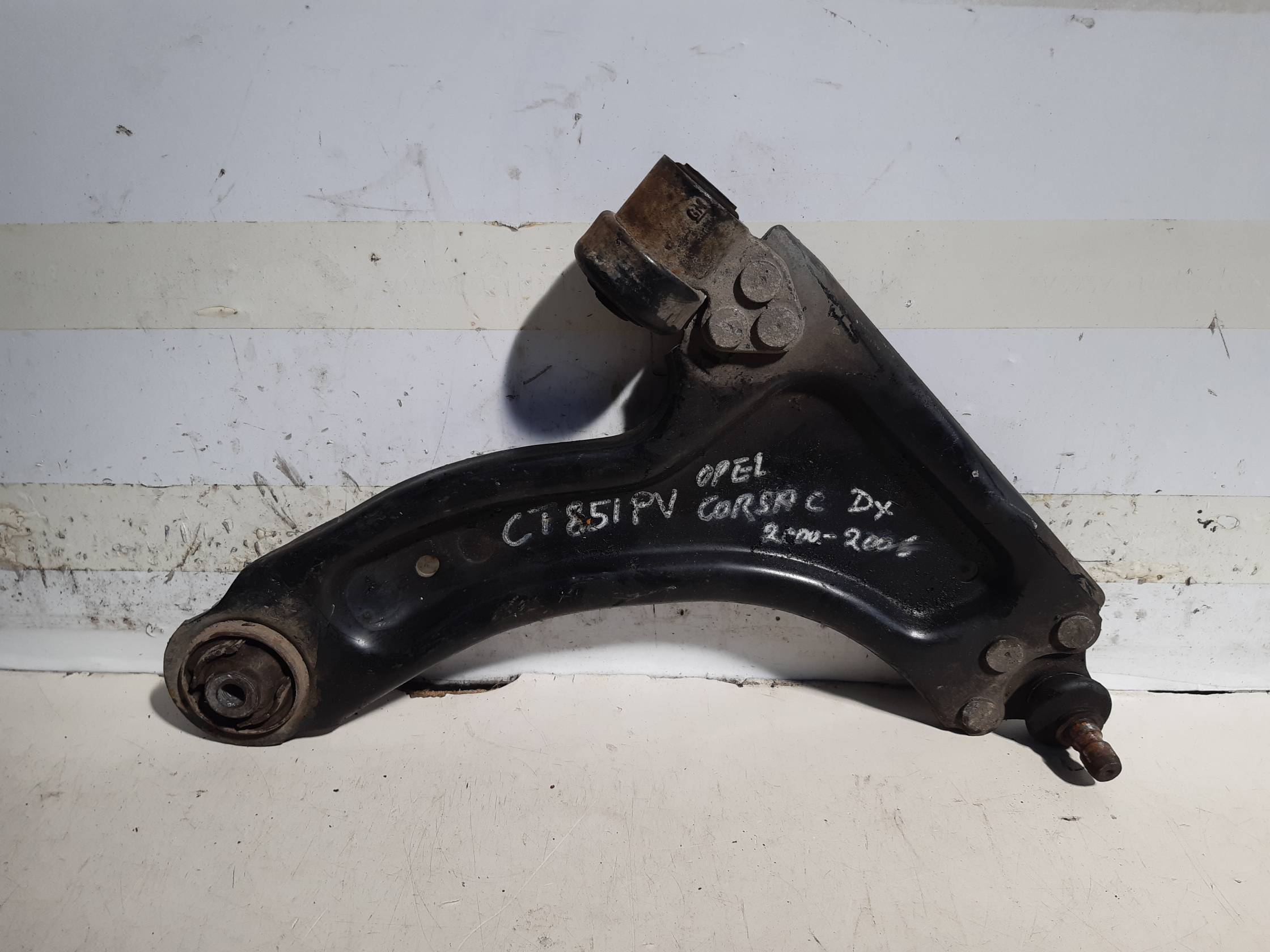 Braccio oscillante sosp. ant. dx.