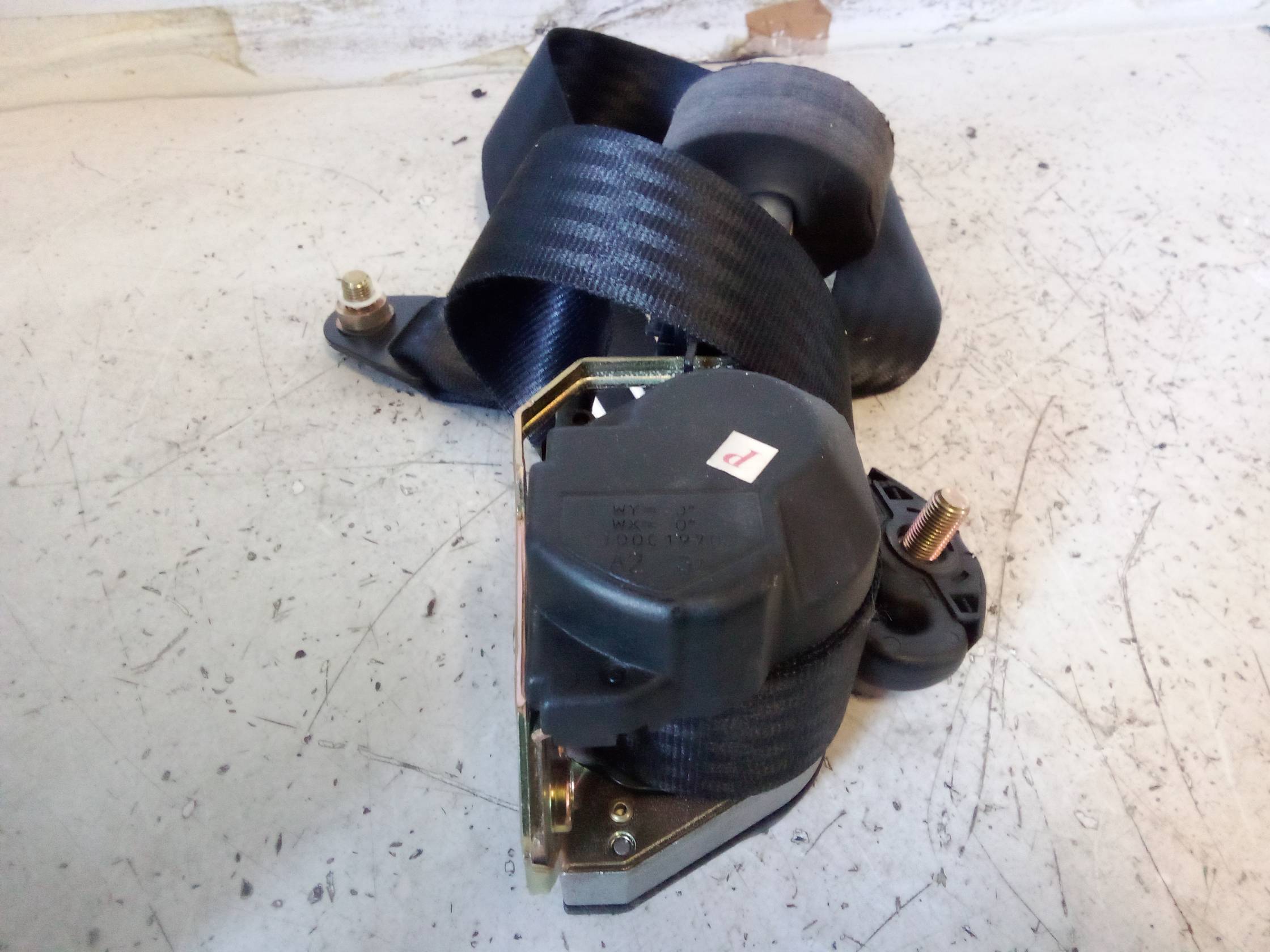 Cintura sicurezza ant. sx.